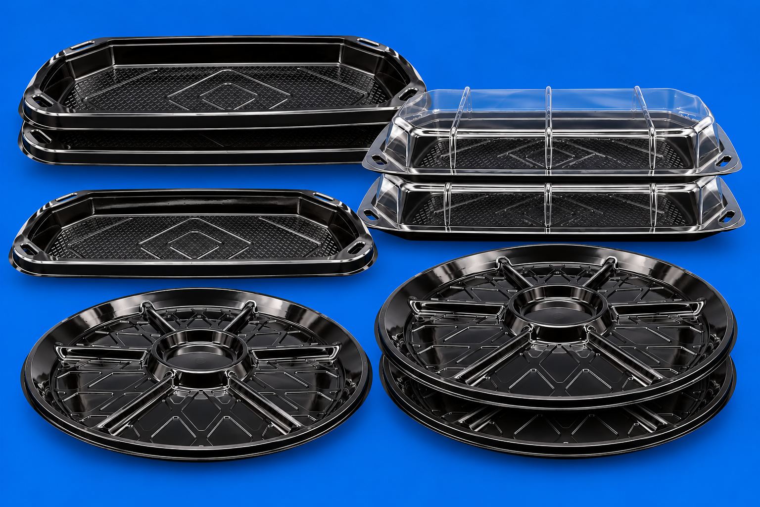 Platter Bases and Domes PET (image for) Platter Bases and Domes PET